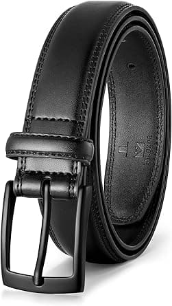 MILORDE Men's Genuine Leather Dress Belt, Handmade, 100% Cow Leather, Fashion & Classic Designs for Work Business and Casual on Amazon.ae - Price Tracker