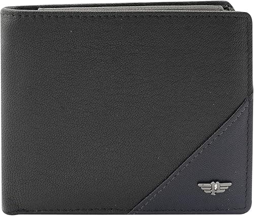 Police Men Navy Black Color Groix Over Flap Coin Leather Wallet on Amazon - Best Deal Finder
