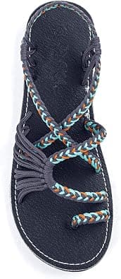 Plaka Flat Sandals for Women Palm Leaf on Amazon.ae - Price Tracker