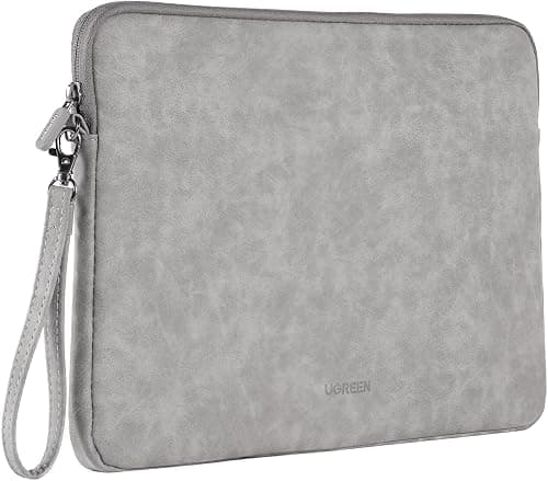 UGREEN Laptop Sleeve 13-13.9'' Shockproof and Waterproof Leather Laptop Case Portable Notebook Sleeve 13 Inch Notebook Protective Case Cover Fit for MacBook Pro Lenovo IdeaPad ThinkPad Dell Latitude على Amazon.ae - متتبع الأسعار