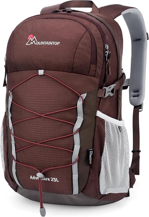 MOUNTAINTOP 40L Men's Women's Hiking Backpack Travel Backpack with Rain Cover for Travel Camping Trekking, 55 x 35 x 25 cm on Amazon.ae - Price Tracker