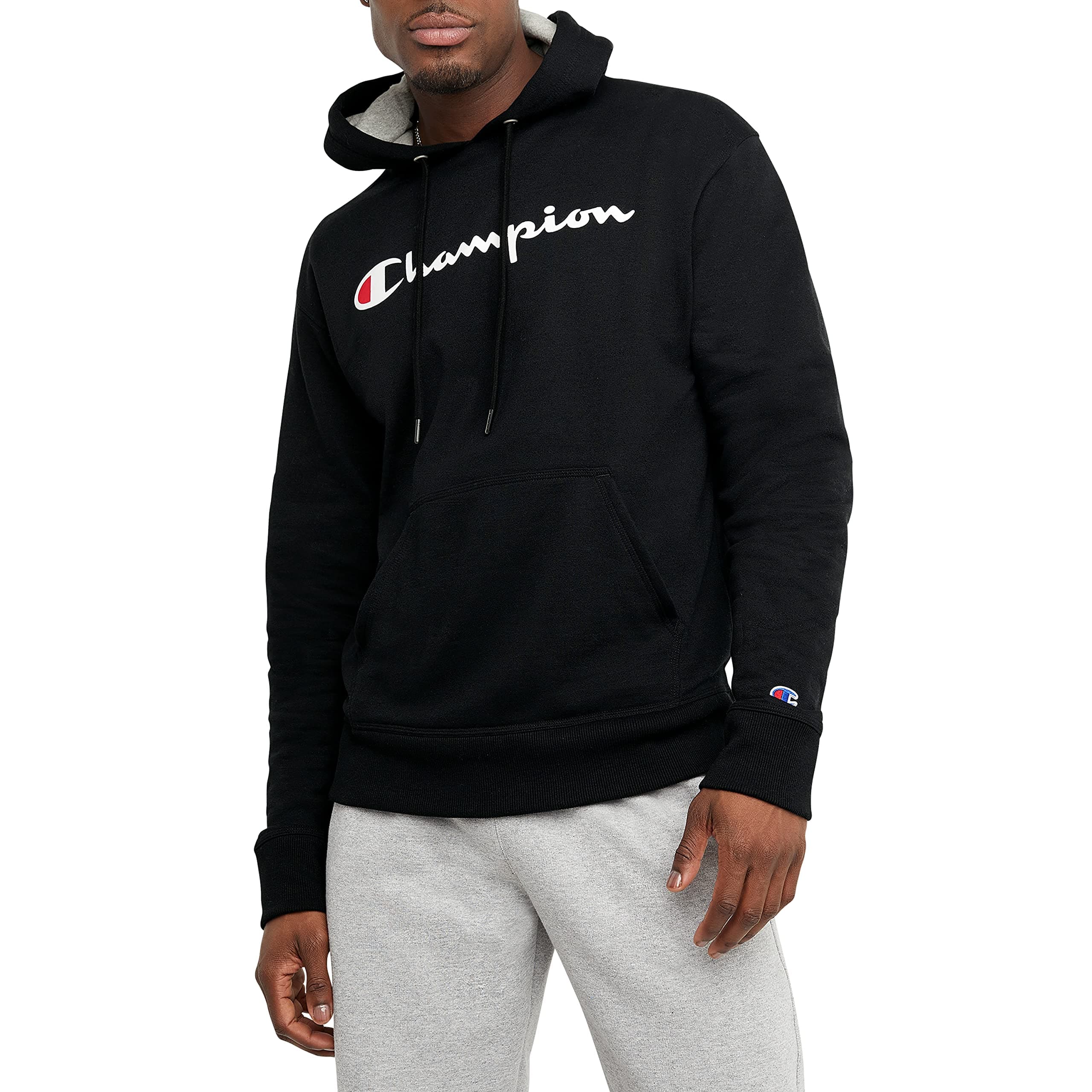 Champion mens Graphic Powerblend Fleece Pullover Hood Hooded Sweatshirt on Amazon.ae - Price Tracker