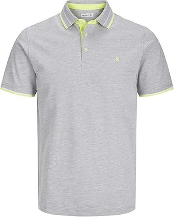Jack & Jones Mens Jjebasic Plain Polo Shirt SS Noos Regular Fit Polo-Shirt (pack of 1) on Amazon.ae - Price Tracker