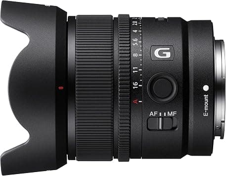 Sony E 15 mm F1.4 G APS-C Large-Aperture Wide-Angle G Lens Prime Lens, SEL15F14G, Black, One size on Amazon.ae - Price Tracker