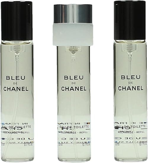Chanel Bleu De Twist & Spray Eau De Toilette Refill For Men, 3 x 20 ml on Amazon.ae - Price Tracker