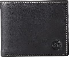 Timberland Men's Leather Wallet with Attached Flip Pocket - Amazon.sa Price Tracker