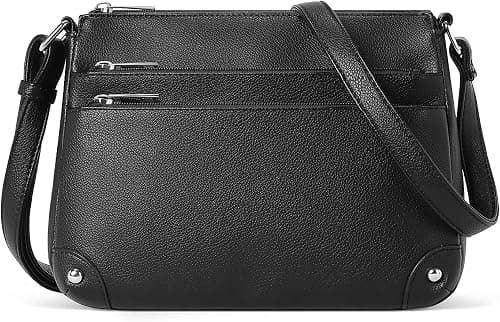 WESTBRONCO Crossbody Bags for Women, Medium Size Shoulder Handbags, Satchel Purse with Multi Zipper Pocket على Amazon.ae - متتبع الأسعار