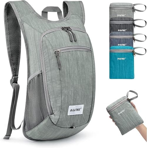 G4Free 10/15L Small Rucksack Foldable Backpack Lightweight Packable Daypack Travel Outdoor Hiking Shoulder Bag on Amazon.ae - Price Tracker
