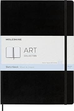 Moleskine Art Plus Sketchbook, A4, Black, Hard Cover (12 x 8.5) - Amazon.sa Price Tracker