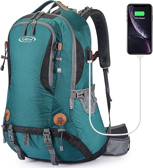 G4Free 50L Backpack Hiking Waterproof with Rain Cover Backpack Mountaineering Travel Camping Trekking Daypack Outdoor Sports for Men Women on Amazon.ae - Price Tracker