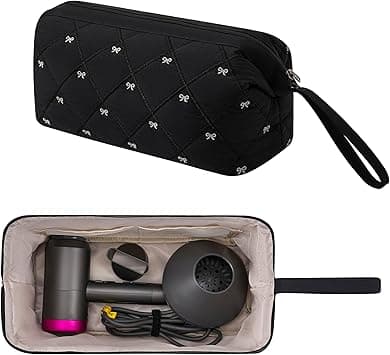 Travel Case Compatible with Dyson Airwrap and Curling Iron, Portable Hair Dryer Carrying Bag Waterproof Storage for Dyson Supersonic Styler Attachments Protection on Amazon.ae - Price Tracker