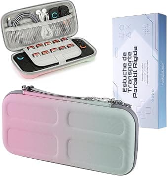 Carrying Case Compatible with 2025 Nintendo Switch 2 Console & Accessories, Shockproof Scratch-Proof Travel-Friendly Protective Hard Shell Suitcase - Cherry Blossom على أمازون - دليلك لأفضل العروض