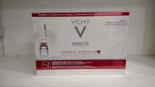 DERCOS Vichy DERCOS Aminexil Intensive 5 Women's Hair Loss Treatment 21 Vials on Amazon - Best Deal Finder