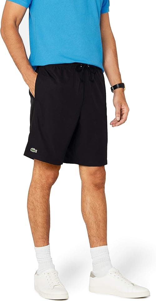 Lacoste Men's Logo Stripe Sweat Shorts on Amazon.ae - Price Tracker