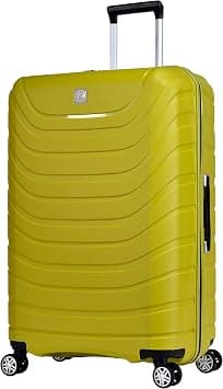 Eminent Suitcase Hard Shell Luggage Lightweight Polypropylene Quiet Double Wheels TSA Lock B0011 (Checked Luggage 28-Inch, Chartreuse) on Amazon - Best Deal Finder