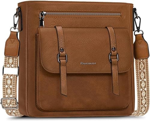 RAINSMORE Crossbody Bag for Women, Waterproof Leather Crossbody Purses Women's Handbags Shoulder Bag, Crossbody Travel Purse on Amazon.ae - Price Tracker