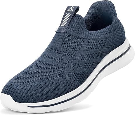 ODCKOI Trainers Men's Hands-Free Trainers Lightweight Breathable Slip in Trainers Men's Comfortable Mesh Casual Shoes Laces Without Tying Sports Shoes on Amazon.ae - Price Tracker
