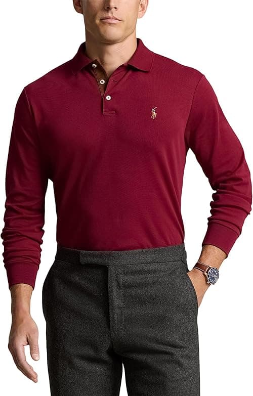 POLO RALPH LAUREN Men's Long Sleeve Polo Shirt on Amazon.ae - Price Tracker