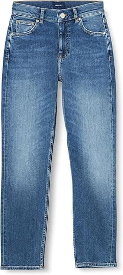 GANT Women's Cropped Slim Jeans Jeans - Amazon.ae Price Tracker