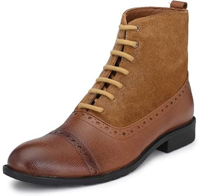 Burwood Men BWD 116 Leather Boots on Amazon.ae - Price Tracker