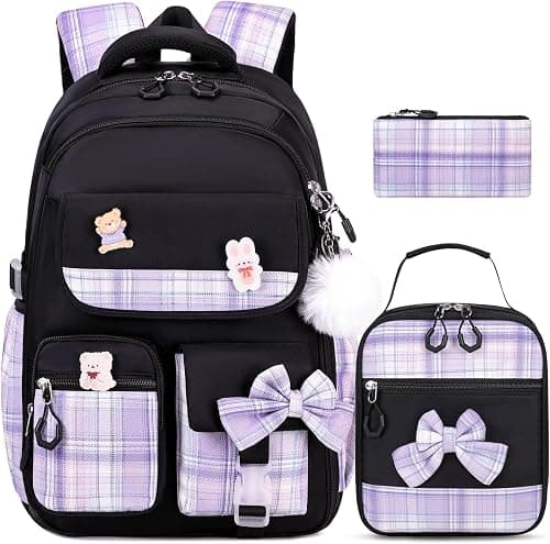 ACESAK Girls Backpack - 3PCS Backpack for Girls Cute School Backpacks for Girls Kindergarten on Amazon.ae - Price Tracker