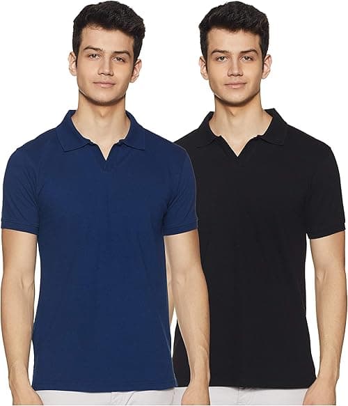 Amazon Brand - Symbol Men's Solid Regular Polo Shirt (JC-PO2) on Amazon.ae - Price Tracker