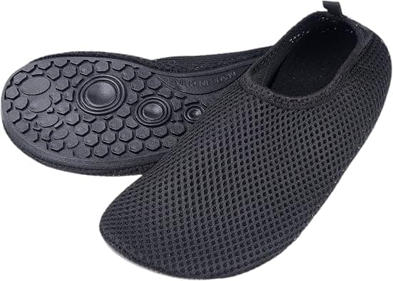 Eco-Fused Women's Water Shoes with Elastic, Quick Dry, Breathable Fabric and Non-Slip Rubber Sole على Amazon.ae - متتبع الأسعار