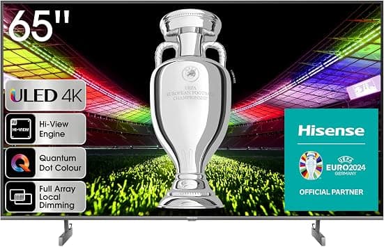 Hisense 65-Inch U6 Series ULED 4K UHD Smart TV (65U6K) - QLED, Native 60Hz, Dolby Vision, Full Array Local Dimming, Game Mode Plus, Alexa Compatibility on Amazon.ae - Price Tracker