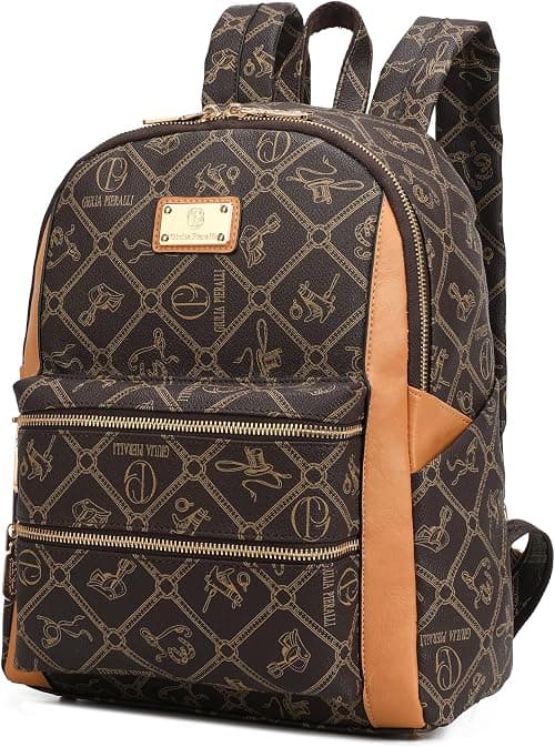 MKP COLLECTION Women Fashion Backpack Purse Multi Pockets Anti-Theft Rucksack Travel Shoulder Bag Handbag Set 2pcs on Amazon.ae - Price Tracker