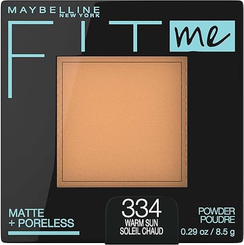 Maybelline Fit Me Matte + Poreless Pressed Face Powder Makeup, Warm Sun, 1 Count on Amazon.ae - Price Tracker