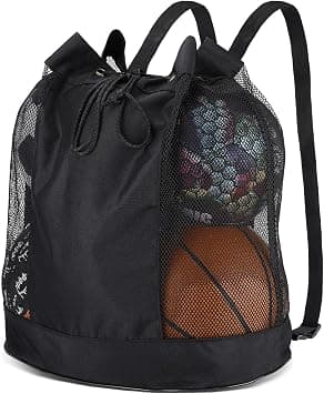 Extra Large Soccer Balls Bags, Mesh Equipment Bag Thickened Sports Ba-ls Ba-g Drawstring Mesh Ball Biag with Pocket Heavy Duty Sport Net Sack for Coaches Biag for Holding Soccer/Footba-llsVolleyballs on Amazon.ae - Price Tracker