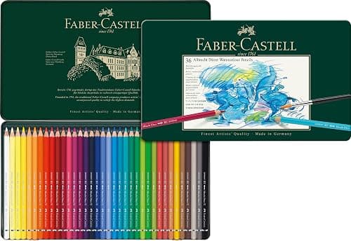 Faber-Castell Albrecht Durer Watercolour Pencil 36-Piece Set, Assorted on Amazon.sa - Price Tracker