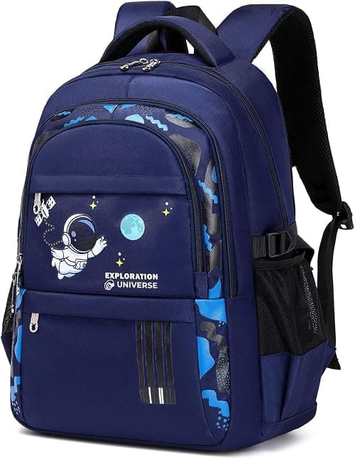 Boy School Bag, Backpack for Boys, Cute Kid Backpack, Waterproof Lightweight Schoolbag Backpack, Elementary School Bags Middle Primary School Book Bag on Amazon.ae - Price Tracker