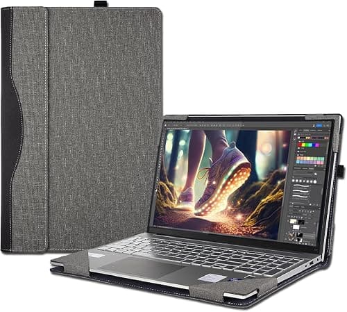 16 Inch Laptop Protective Case Cover for Lenovo Yoga 7 2 in 1 16AHP9/16IML9 and Yoga Slim 7 Pro 16ACH6 16ARH7 16IAH7, Removable PU Leather Protective Laptop Sleeve on Amazon.ae - Price Tracker