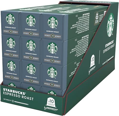 Starbucks Dark Espresso Roast by Nespresso (120 Capsules) on Amazon - Best Deal Finder