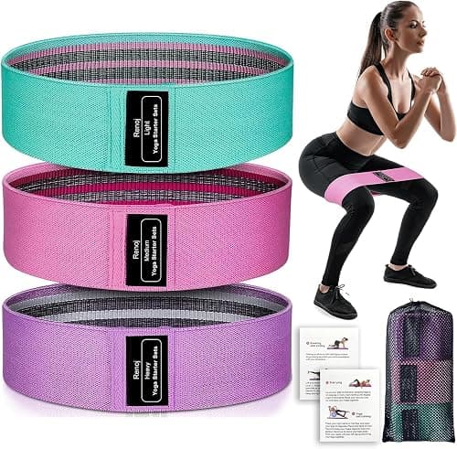 Resistance Bands, Exercise Workout Bands for Women and Men, 5 Set of Stretch Bands for Booty Legs, Pilates Flexbands on Amazon - Best Deal Finder
