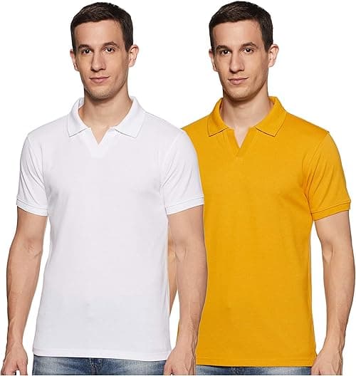 Amazon Brand - Symbol Men's Solid Regular Polo Shirt (JC-PO2) on Amazon.ae - Price Tracker