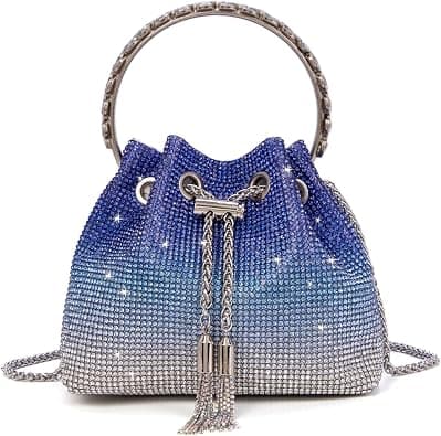 Sweetovo Bling Crystal Rhinestone Purse for Women Sparkly Clutch Handbag Crossbody Bag for Evening Wedding Party Prom on Amazon.ae - Price Tracker