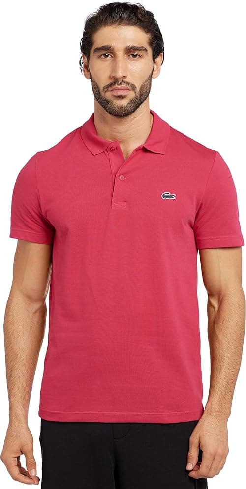 Lacoste Mens Polos Short Sleeve Polo Shirts (pack of 1) on Amazon.ae - Price Tracker