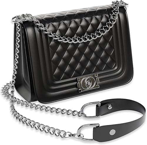 KASTWAVE Crossbody Bags for Women Small Handbags PU Leather Shoulder Bag Purse Evening Bag Quilted Satchels with Chain Strap on Amazon.ae - Price Tracker