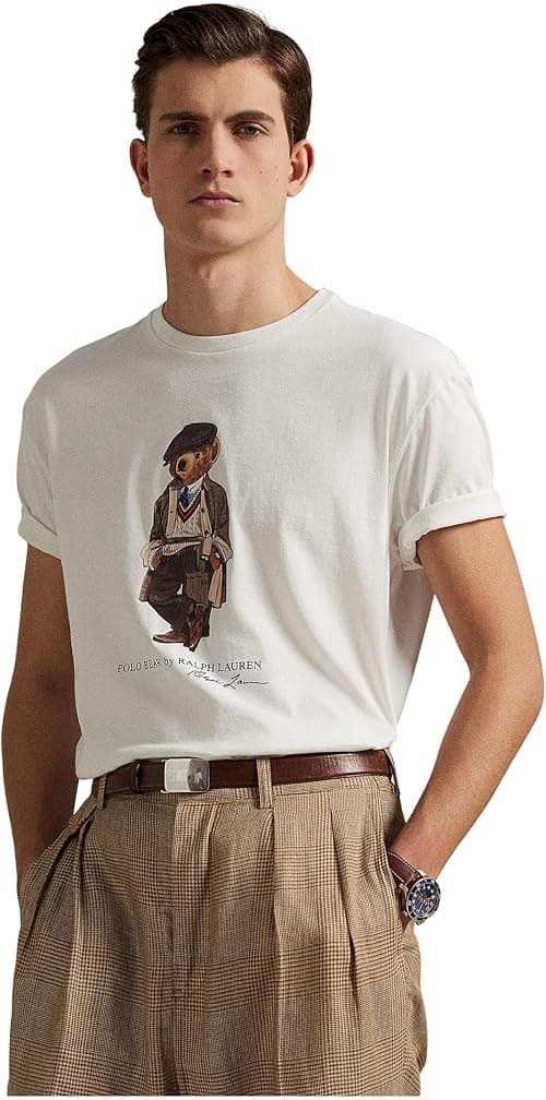 POLO RALPH LAUREN mens Classic Fit Polo Bear Jersey T-shirt Classic Fit Polo Bear Jersey T-shirt on Amazon.ae - Price Tracker