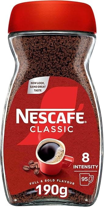 Nescafe Classic Instant Coffee Jar 190g on Amazon.ae - Price Tracker