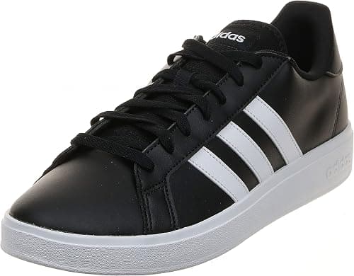 adidas Grand Court Base for men, Cblack/Ftwwht/Cblack, 41 1/3 EU on Amazon.ae - Price Tracker