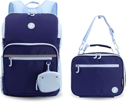 J World New York Unisex Kid's School Bookbag with Lunch Bag on Amazon.ae - Price Tracker
