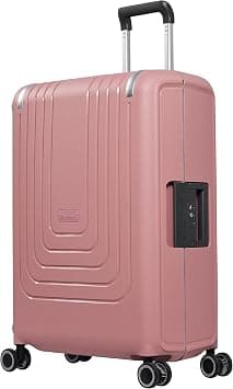 Eminent Checked Luggage 26 Inches – Polypropylene Hard Case Luggage Sets with 4 Double Spinner Wheels TSA Lock (Checked Luggage 26-Inch, Pink) على Amazon.ae - متتبع الأسعار