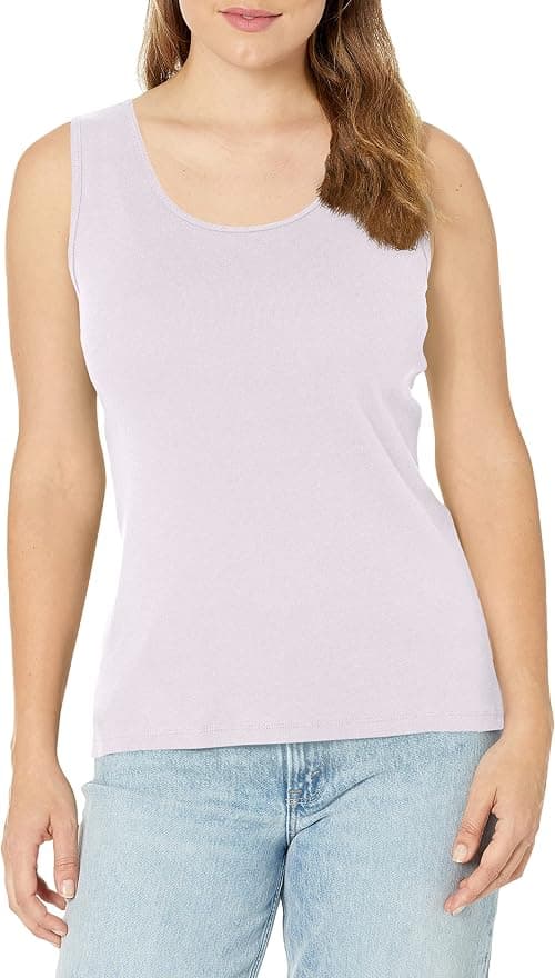 Hanes Women's Cotton Tank Shirt (pack of 1) on Amazon - Best Deal Finder