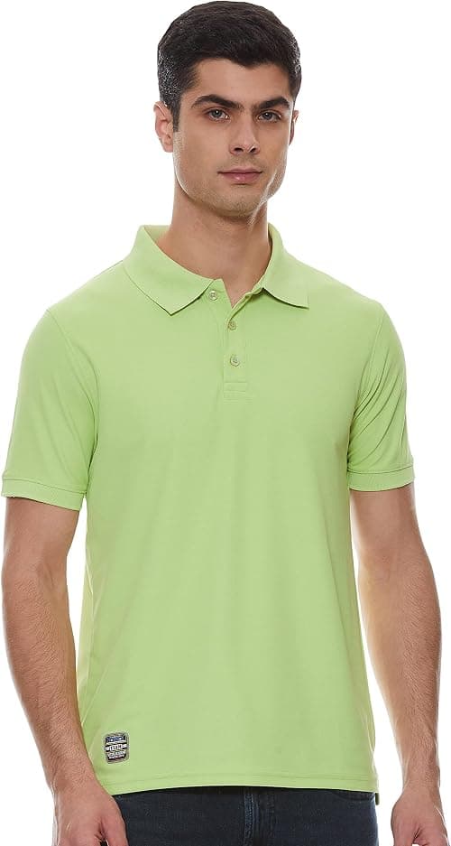 Deniklo Men's Solid Regular fit Polo Shirt on Amazon - Best Deal Finder
