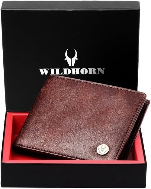 WildHorn Brown Men's Wallet ( on Amazon - Best Deal Finder