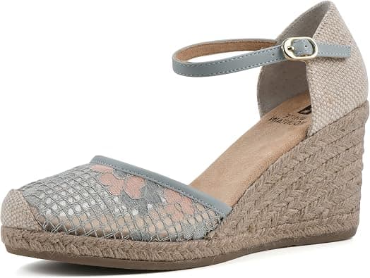 WHITE MOUNTAIN Women's Mamba Espadrille Wedge Sandal on Amazon.ae - Price Tracker