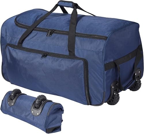REDCAMP 85L/120L/140L Foldable Duffle Bag with Wheels, Large Travel Duffel Bag on Amazon.ae - Price Tracker